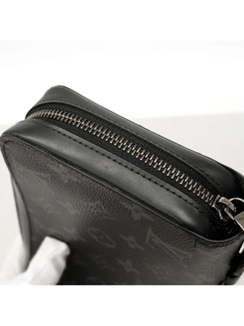 Louis Vuitton Wallet Monogram Eclipse Zippy XL Black